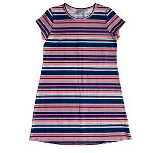 Haley & The Hound Striped Dress (Multi-Color Striped) - Size XL